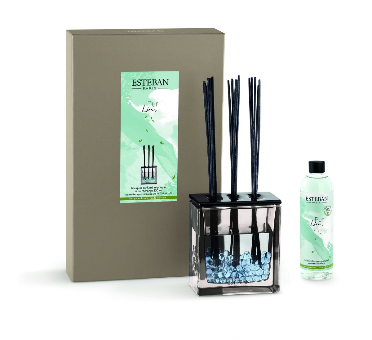 Esteban Duftset Tryptique – Pur Lin – Bild 2