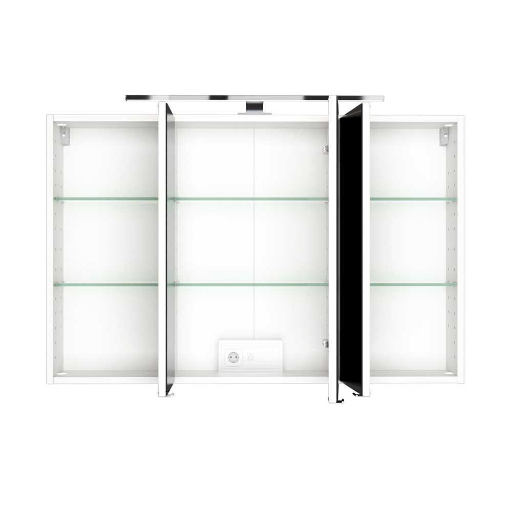 Badezimmerset in Weiß und Wildeiche Optik modern (dreiteilig) von Star Möbel – Bild 3